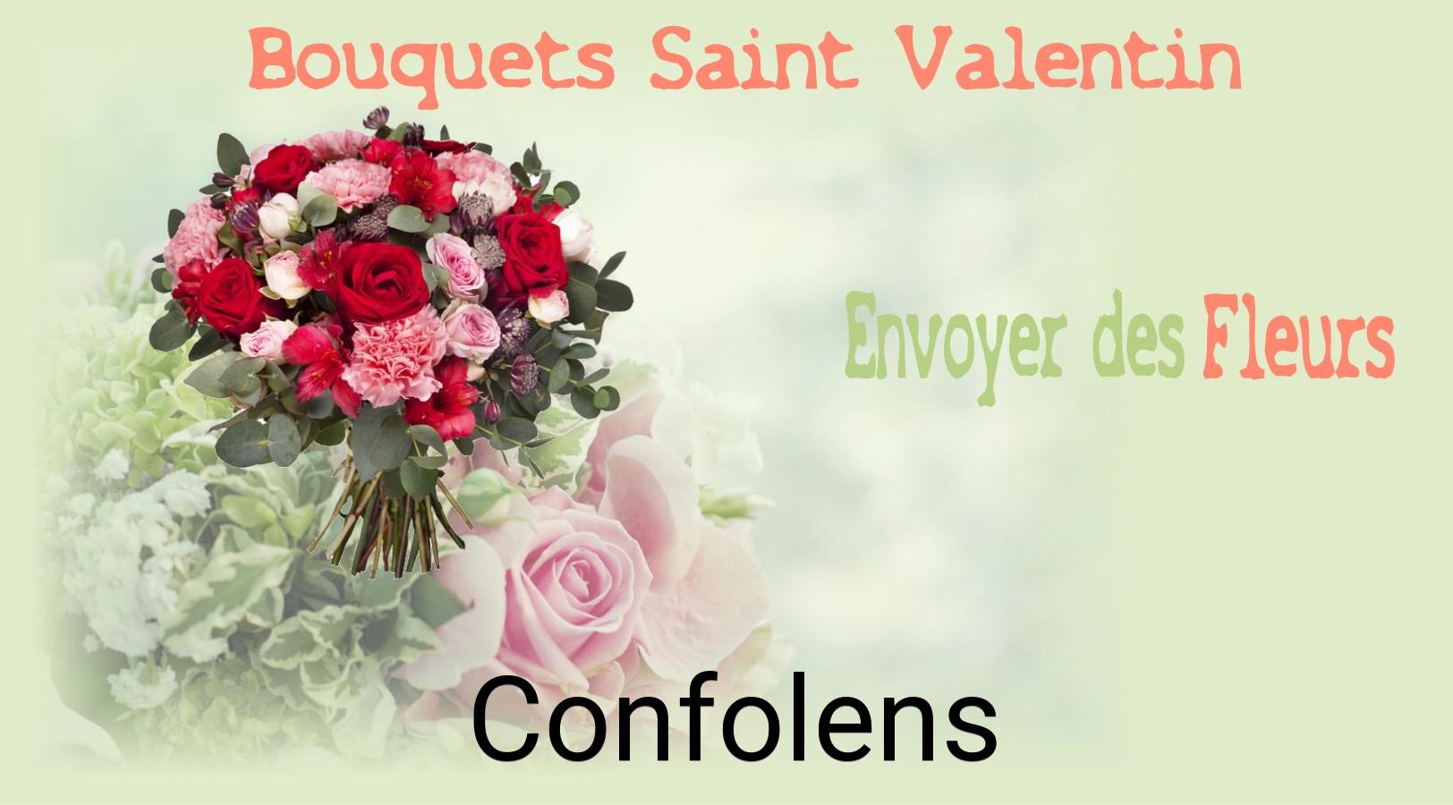 Roses de Saint-Valentin livrées à Confolens